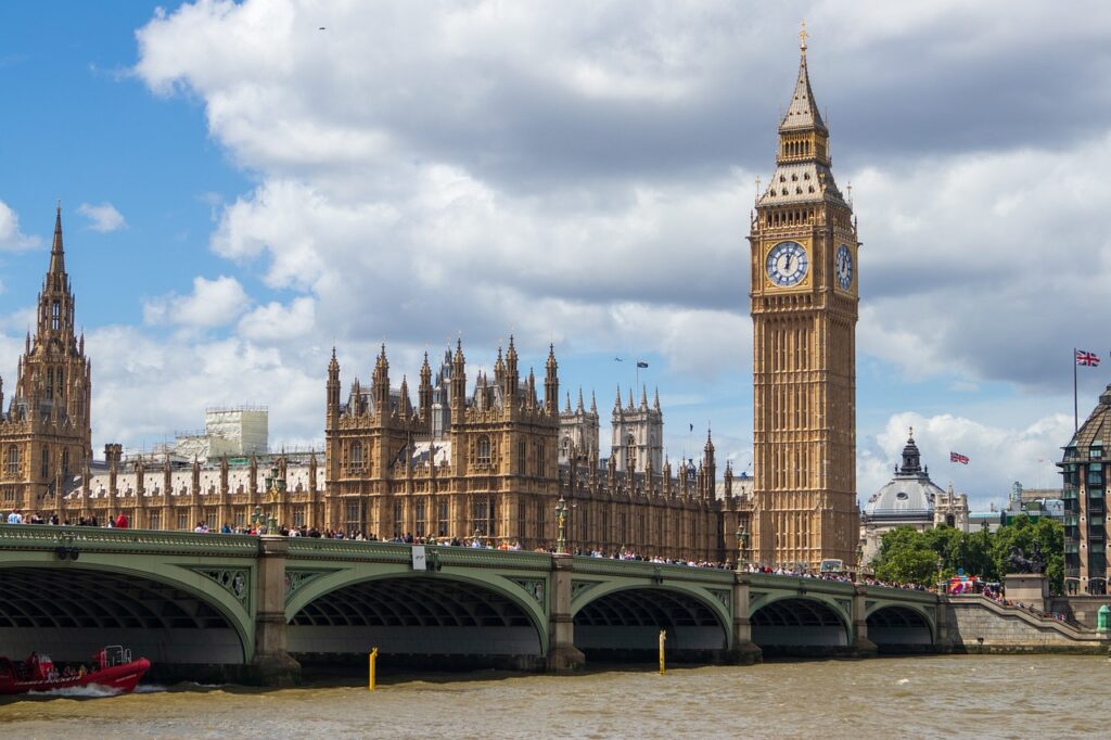 Houses of parliament, UK